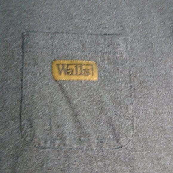 Walls Fin, Feather, Fur Gray L/S Work Wear Large - Picture 3 of 7